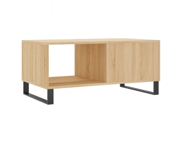 Sonata H Кафе маса, дъб сонома, 90x50x40 см, инженерно дърво