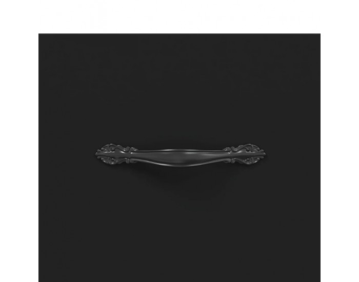 Sonata H Маса за кафе, черна, 102x50x40 см, инженерно дърво