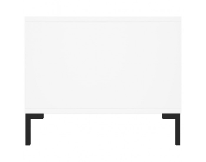 Sonata H Маса за кафе, бяла, 102x50x40 см, инженерно дърво