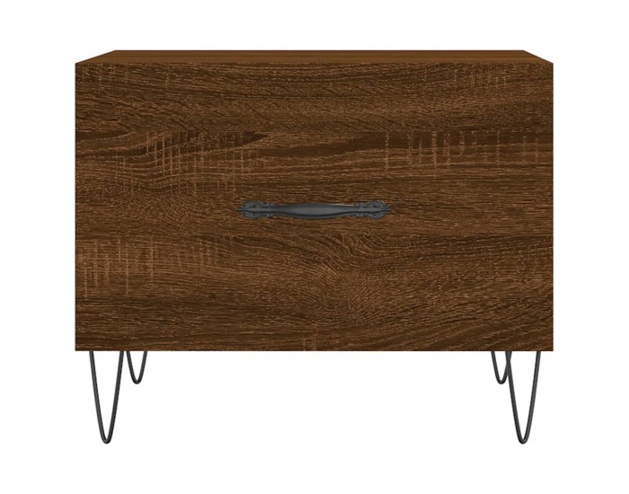 Sonata H Кафе маса, кафяв дъб, 50x50x40 см, инженерно дърво