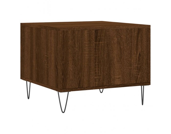 Sonata H Кафе маса, кафяв дъб, 50x50x40 см, инженерно дърво