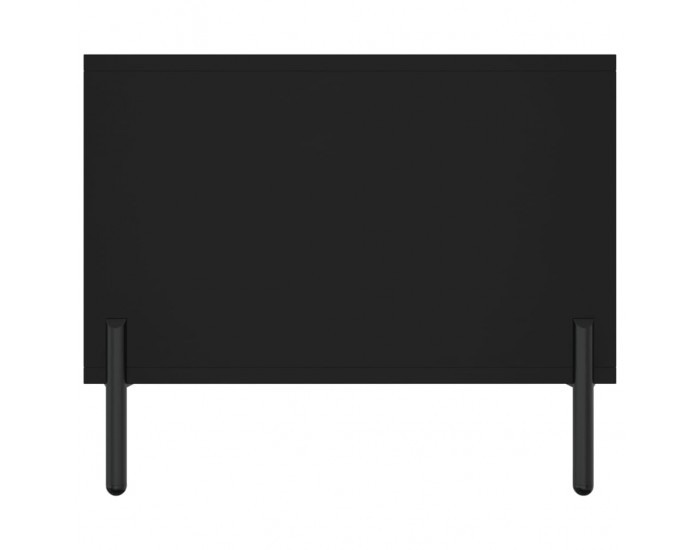 Sonata H Маса за кафе, черна, 102x50x40 см, инженерно дърво