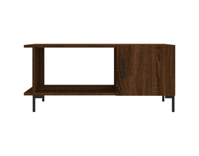 Sonata H Кафе маса, кафяв дъб, 90x50x40 см, инженерно дърво