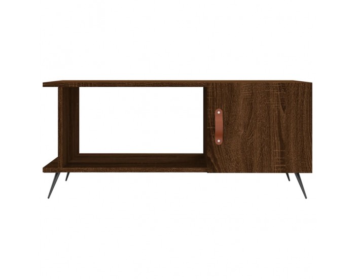 Sonata H Кафе маса, кафяв дъб, 90x50x40 см, инженерно дърво