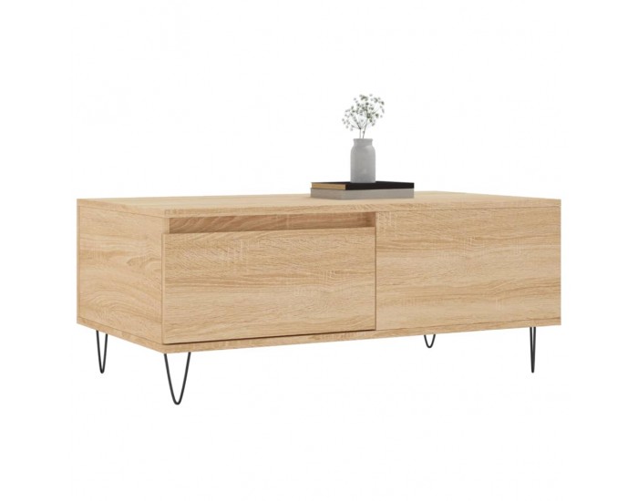 Sonata H Кафе маса, дъб сонома, 90x50x36,5 см, инженерно дърво