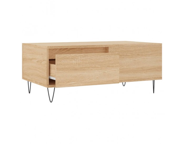 Sonata H Кафе маса, дъб сонома, 90x50x36,5 см, инженерно дърво