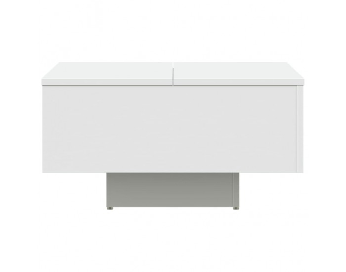 Sonata H Маса за кафе, бяла, 60x60x31,5 см, инженерно дърво