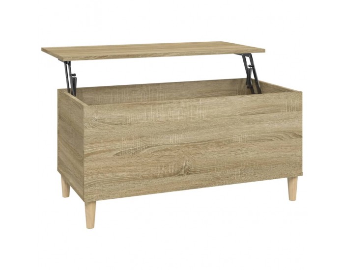 Sonata H Кафе маса, дъб сонома, 90x44,5x45 см, инженерно дърво