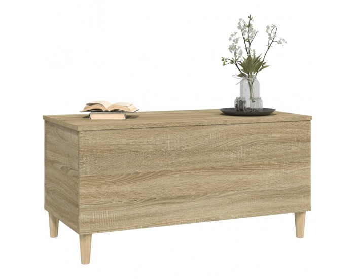 Sonata H Кафе маса, дъб сонома, 90x44,5x45 см, инженерно дърво