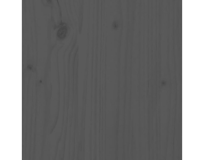 Sonata H Кафе маса, сива, Ø 62,5x45 см, борово дърво масив