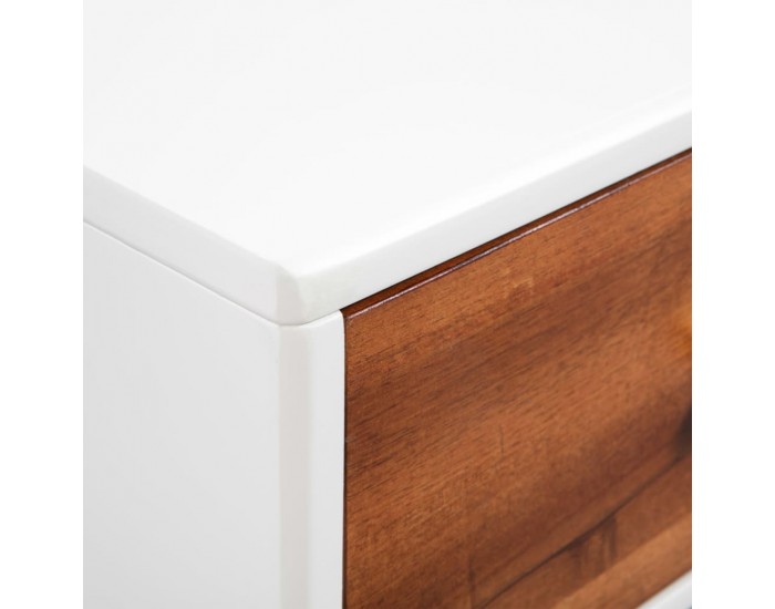 Sonata H Маса за кафе, масивно акациево дърво, 90x50x40 см