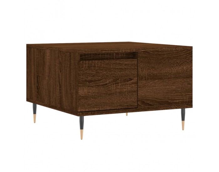 Sonata H Кафе маса, кафяв дъб, 55x55x36,5 см, инженерно дърво