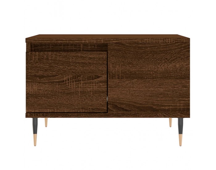 Sonata H Кафе маса, кафяв дъб, 55x55x36,5 см, инженерно дърво