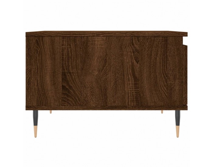 Sonata H Кафе маса, кафяв дъб, 55x55x36,5 см, инженерно дърво