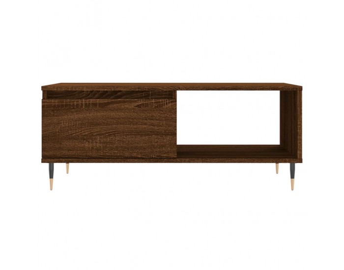 Sonata H Кафе маса, кафяв дъб, 90x50x36,5 см, инженерно дърво