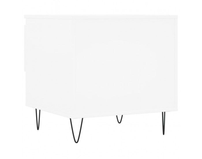 Sonata H Маси за кафе, 2 бр, бели, 50x46x50 см, инженерно дърво