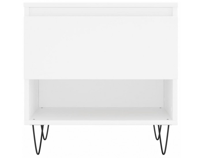 Sonata H Маси за кафе, 2 бр, бели, 50x46x50 см, инженерно дърво