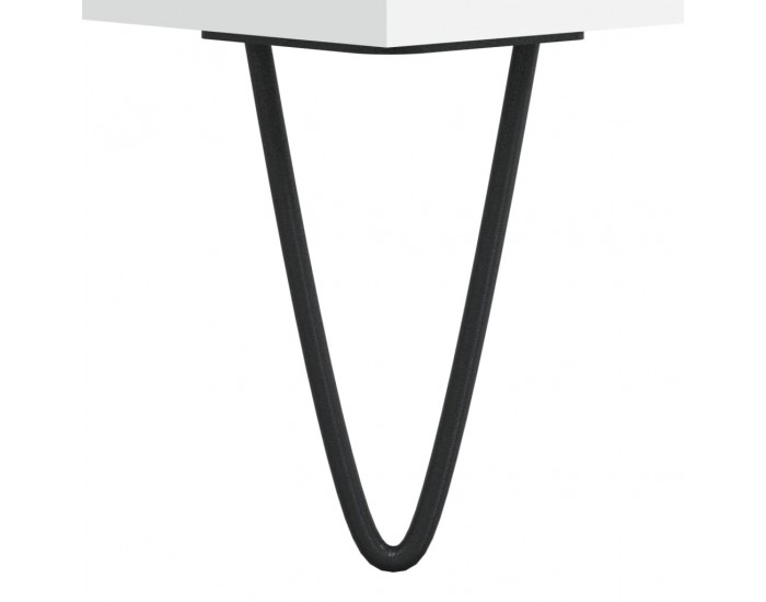 Sonata H Маси за кафе, 2 бр, бели, 50x46x50 см, инженерно дърво