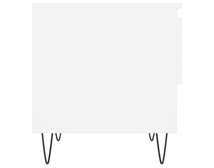 Sonata H Маси за кафе, 2 бр, бели, 50x46x50 см, инженерно дърво