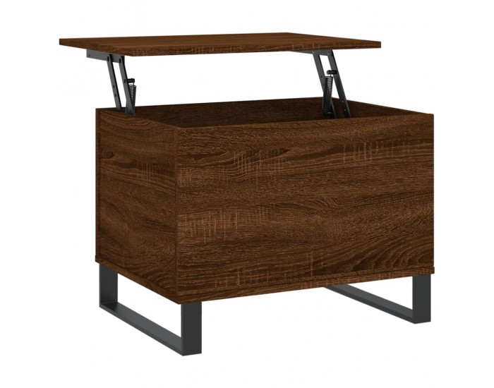 Sonata H Маса за кафе, кафяв дъб, 60x44,5x45 см, инженерно дърво