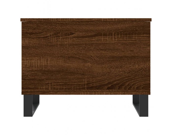 Sonata H Маса за кафе, кафяв дъб, 60x44,5x45 см, инженерно дърво