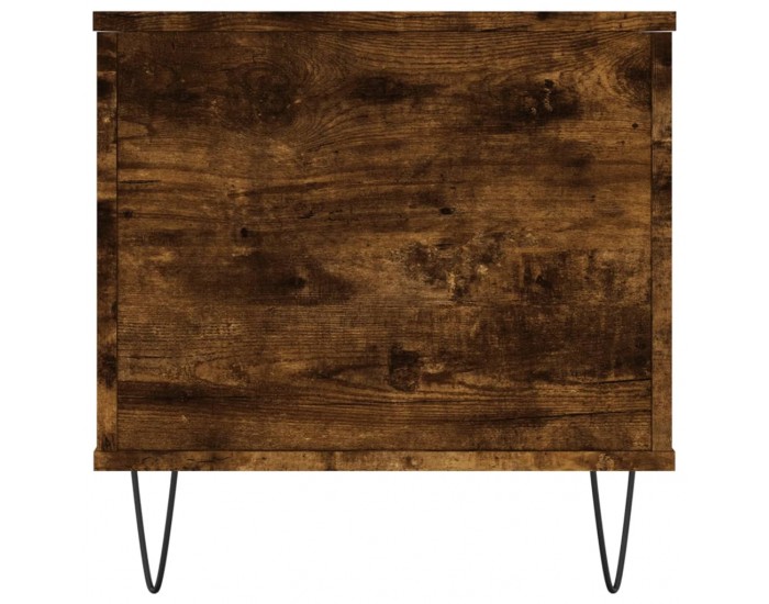 Sonata H Кафе маса, опушен дъб, 90x44,5x45 см, инженерно дърво