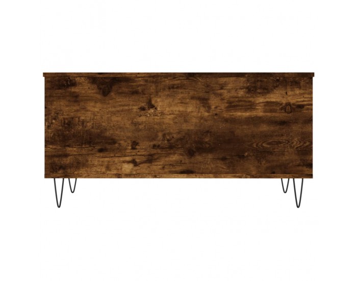 Sonata H Кафе маса, опушен дъб, 90x44,5x45 см, инженерно дърво