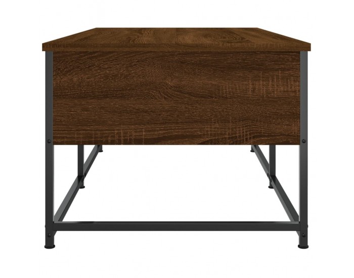 Sonata H Кафе маса, кафяв дъб, 100x51x40 см, инженерно дърво