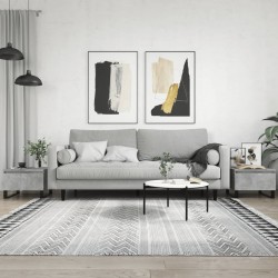 Sonata H Кафе маси, 2 бр, бетонно сиво, 50x46x35 см, инженерно дърво - Холни маси