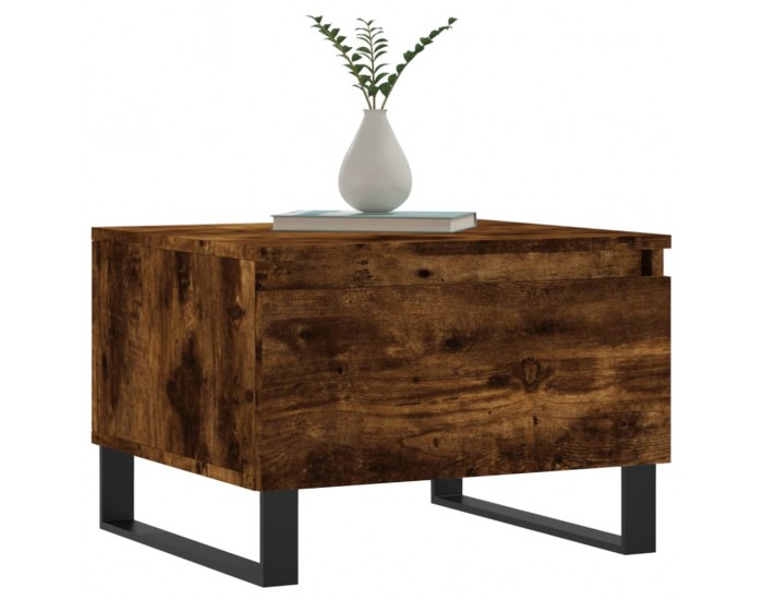 Sonata H Холни маси, 2 бр, опушен дъб, 50x46x35 см, инженерно дърво