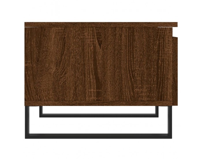 Sonata H Холни маси, 2 бр, Кафяв дъб, 50x46x35 см, инженерно дърво