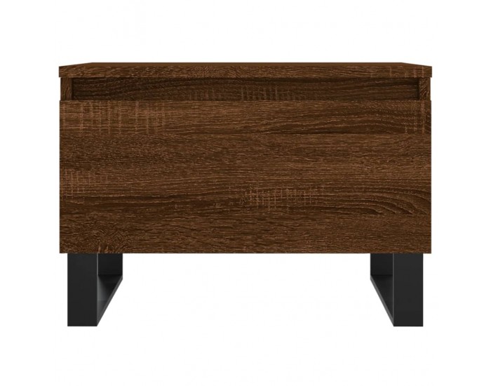 Sonata H Холни маси, 2 бр, Кафяв дъб, 50x46x35 см, инженерно дърво