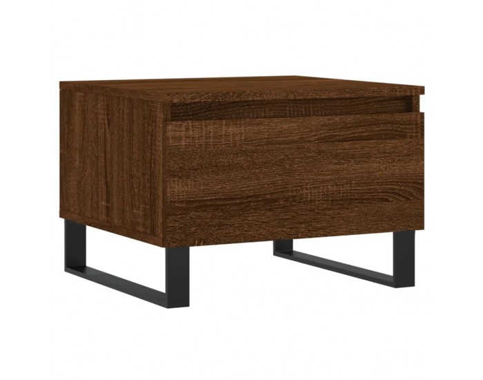 Sonata H Холни маси, 2 бр, Кафяв дъб, 50x46x35 см, инженерно дърво