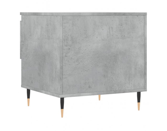 Sonata H Кафе маса, бетонно сива, 50x46x50 см, инженерно дърво