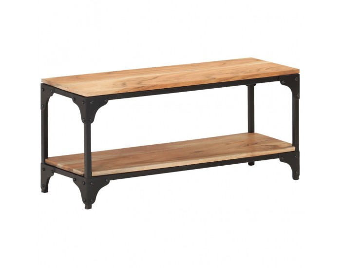 Sonata H Маса за кафе, 90x30x40 см, масивно акациево дърво