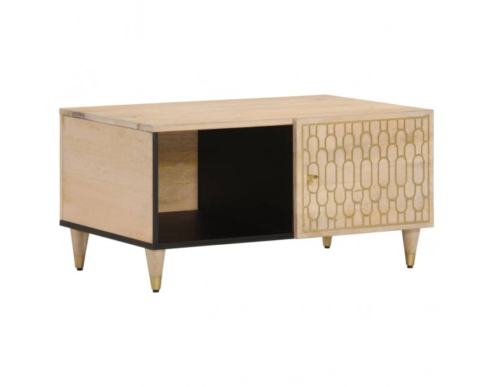 Sonata H Кафе маса, 80x50x40 см, мангово дърво масив