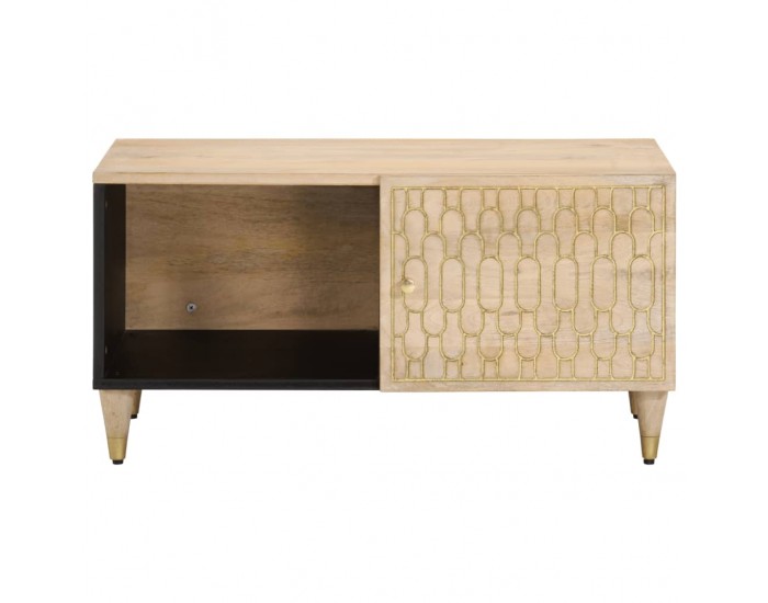 Sonata H Кафе маса, 80x50x40 см, мангово дърво масив