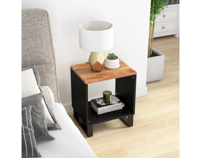 Sonata H Маса за кафе, 40x31x46 см, акация масив и инженерно дърво