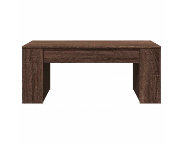 Sonata H Кафе маса, кафяв дъб, 102x55x42 см, инженерно дърво