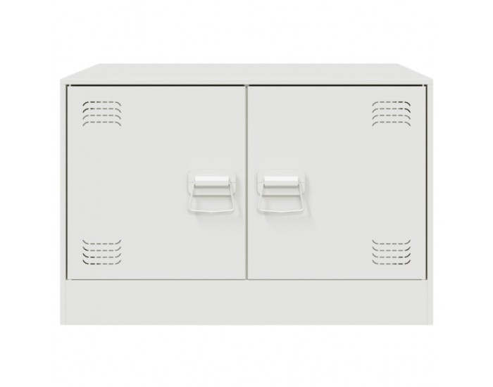 Sonata H Маса за кафе, бяла, 67x50x44 см, стомана