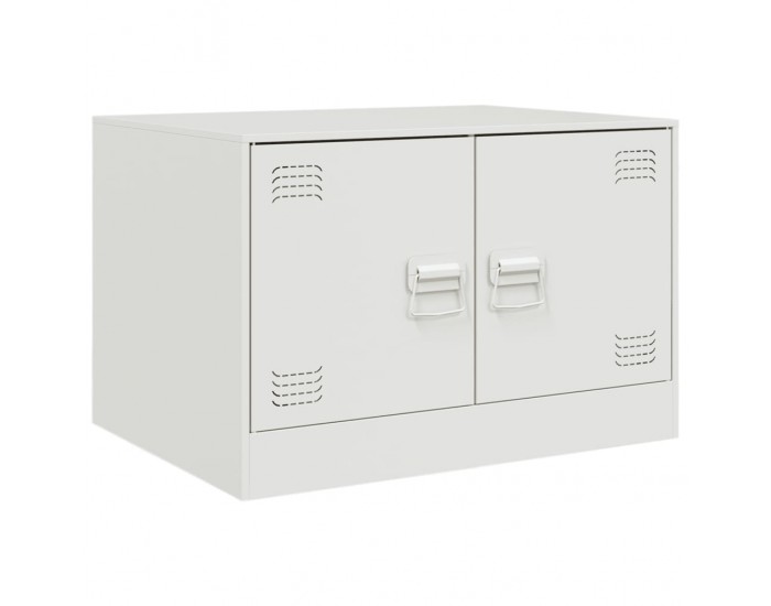 Sonata H Маса за кафе, бяла, 67x50x44 см, стомана