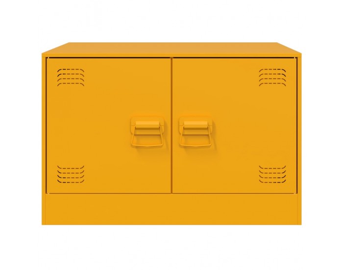 Sonata H Маса за кафе, горчица жълто, 67x50x44 см, стомана