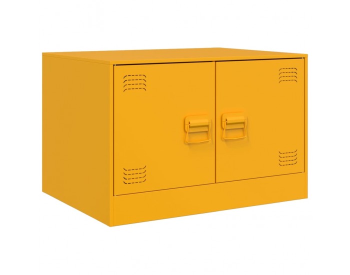 Sonata H Маса за кафе, горчица жълто, 67x50x44 см, стомана