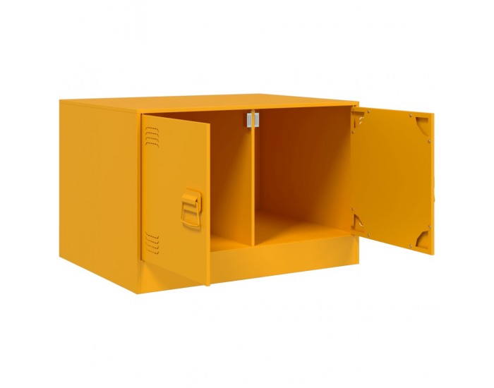 Sonata H Маса за кафе, горчица жълто, 67x50x44 см, стомана