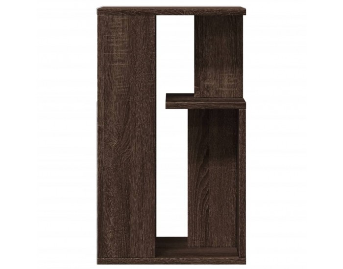 Sonata H Странична маса, кафяв дъб, 35x35x60 см, инженерно дърво