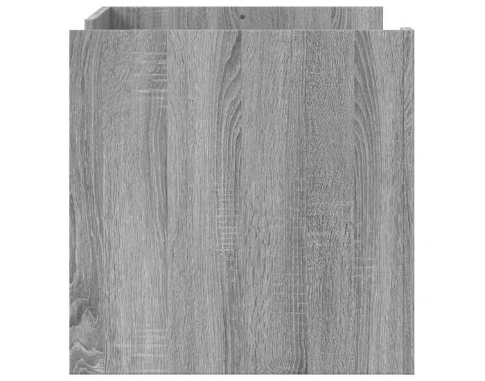 Sonata H Кафе маса, сив сонома, 80x50x50 см, инженерно дърво