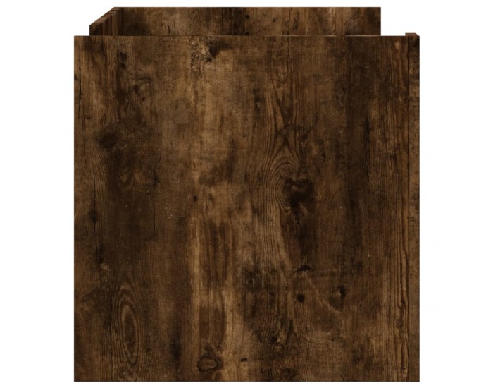 Sonata H Кафе маса, опушен дъб, 100x50x50 см, инженерно дърво