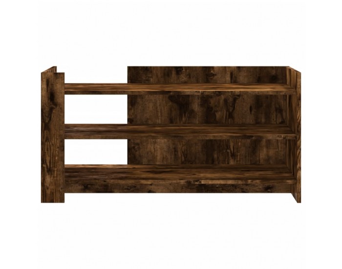 Sonata H Кафе маса, опушен дъб, 100x50x50 см, инженерно дърво