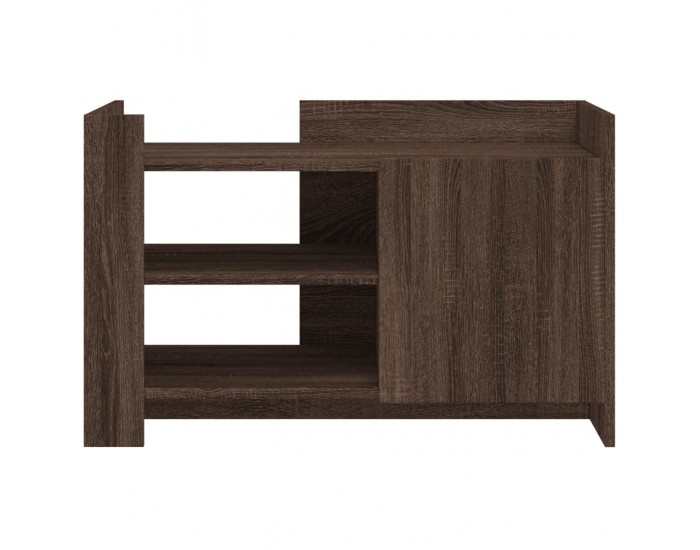 Sonata H Кафе маса, кафяв дъб, 80x50x50 см, инженерно дърво