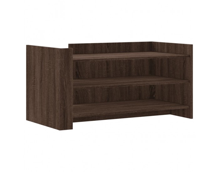 Sonata H Кафе маса, кафяв дъб, 100x50x50 см, инженерно дърво